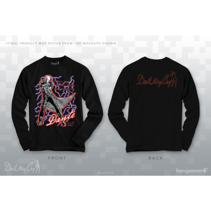 Одяг: Лонгслів Devil May Cry (Pure Vengeance Long-Sleeved Shirt) від Fangamer у магазині GameBuy