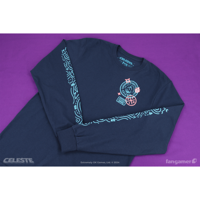 Одежда: Лонгслив Celeste (Pathfinder Long-Sleeved Shirt) от Fangamer в магазине GameBuy, номер фото: 2