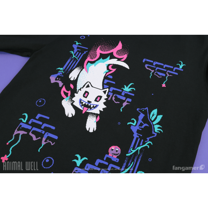 Одежда: Лонгслив Animal Well (Ghost Chase) от Fangamer в магазине GameBuy, номер фото: 3