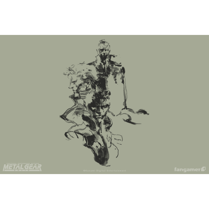 Одежда: Лонгслив Metal Gear Solid (Bloodline Long-Sleeved Shirt) от Fangamer в магазине GameBuy, номер фото: 1