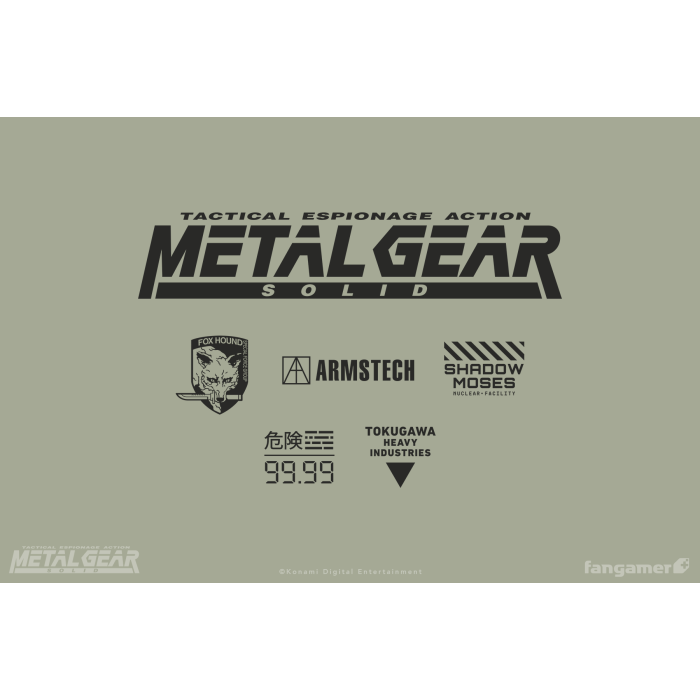 Одежда: Лонгслив Metal Gear Solid (Bloodline Long-Sleeved Shirt) от Fangamer в магазине GameBuy, номер фото: 2