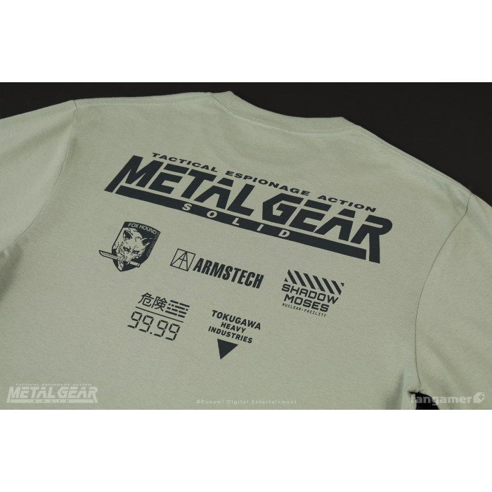 Одежда: Лонгслив Metal Gear Solid (Bloodline Long-Sleeved Shirt) от Fangamer в магазине GameBuy, номер фото: 4