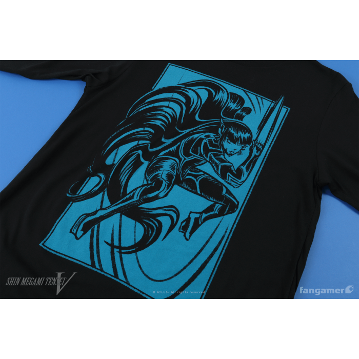Одежда: Лонгслив Shin Megami Tensei V (Aramasa Long-Sleeved Shirt) от Fangamer в магазине GameBuy, номер фото: 4