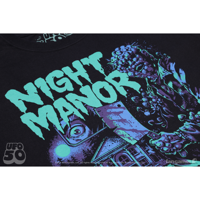 Одежда: Лонгслив UFO 50 (Night Manor) от Fangamer в магазине GameBuy, номер фото: 2