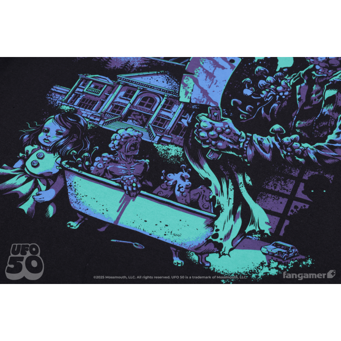 Одежда: Лонгслив UFO 50 (Night Manor) от Fangamer в магазине GameBuy, номер фото: 3
