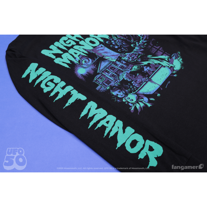 Одежда: Лонгслив UFO 50 (Night Manor) от Fangamer в магазине GameBuy, номер фото: 5