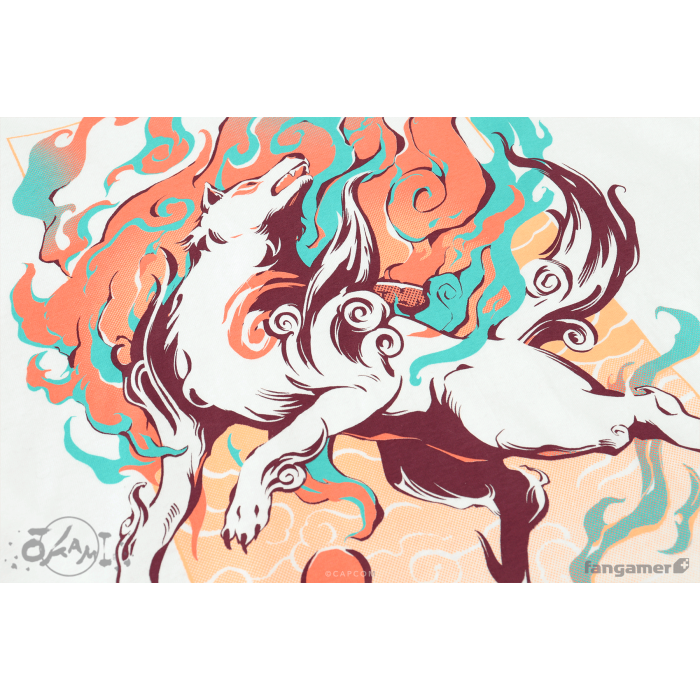 Одяг: Лонгслів Okami (Solar Flare Long-Sleeved Shirt) від Fangamer у магазині GameBuy, номер фото: 4
