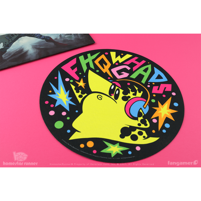 Аксесуари: Сліпмат Homestar Runner DJ Teh Cheat Vinyl Slipmat від Fangamer у магазині GameBuy, номер фото: 1