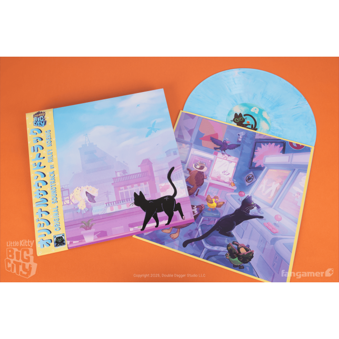 Винил: Винил Little Kitty, Big City (Little Kitty, Big City Vinyl Soundtrack) от Fangamer в магазине GameBuy, номер фото: 1
