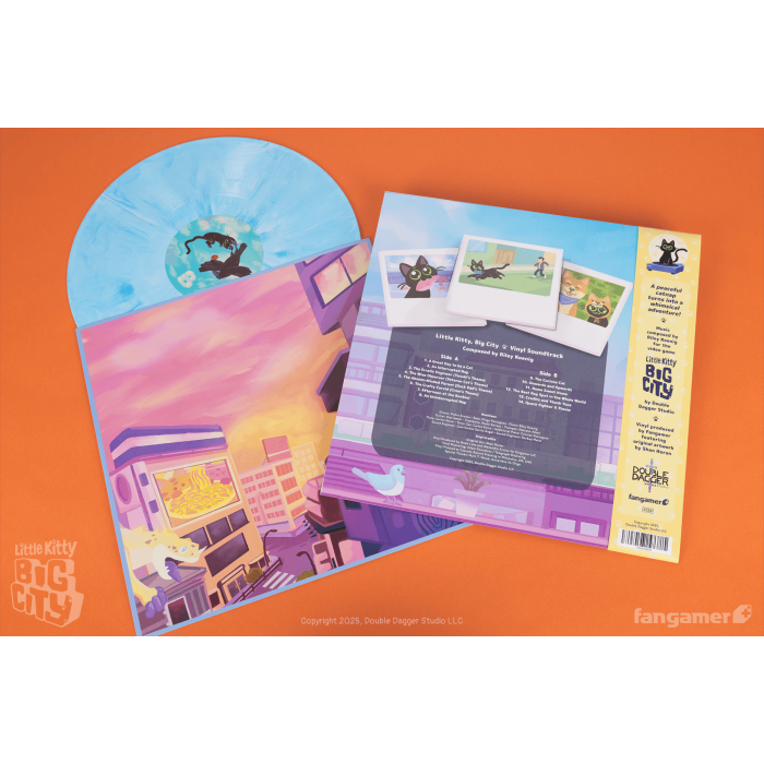Винил: Винил Little Kitty, Big City (Little Kitty, Big City Vinyl Soundtrack) от Fangamer в магазине GameBuy, номер фото: 2