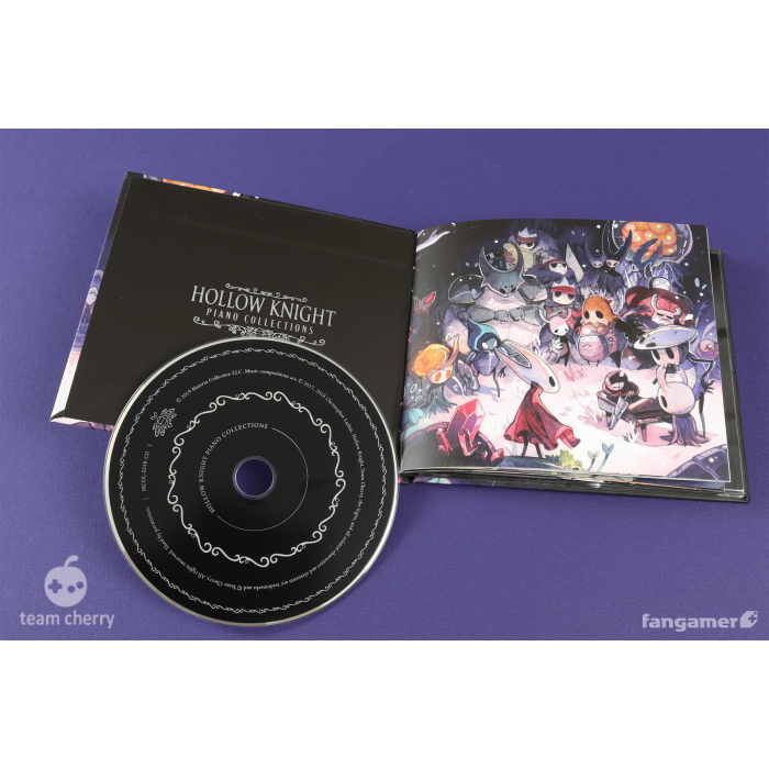 Audio CD и Кассеты: Hollow Knight Piano Collections CD Artbook от Fangamer в магазине GameBuy, номер фото: 1