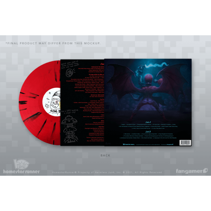 Винил: Homestar Runner (Strong Bad Sings (and Other Type Hits) Vinyl) от Fangamer в магазине GameBuy, номер фото: 1