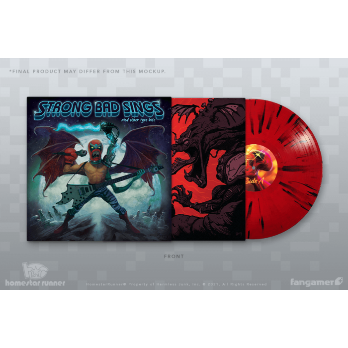 Винил: Homestar Runner (Strong Bad Sings (and Other Type Hits) Vinyl) от Fangamer в магазине GameBuy