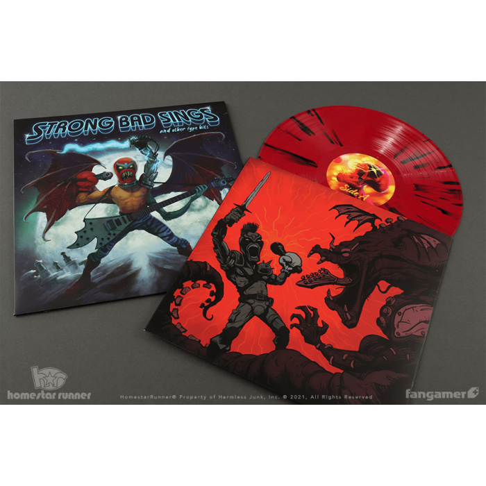 Винил: Homestar Runner (Strong Bad Sings (and Other Type Hits) Vinyl) от Fangamer в магазине GameBuy, номер фото: 2