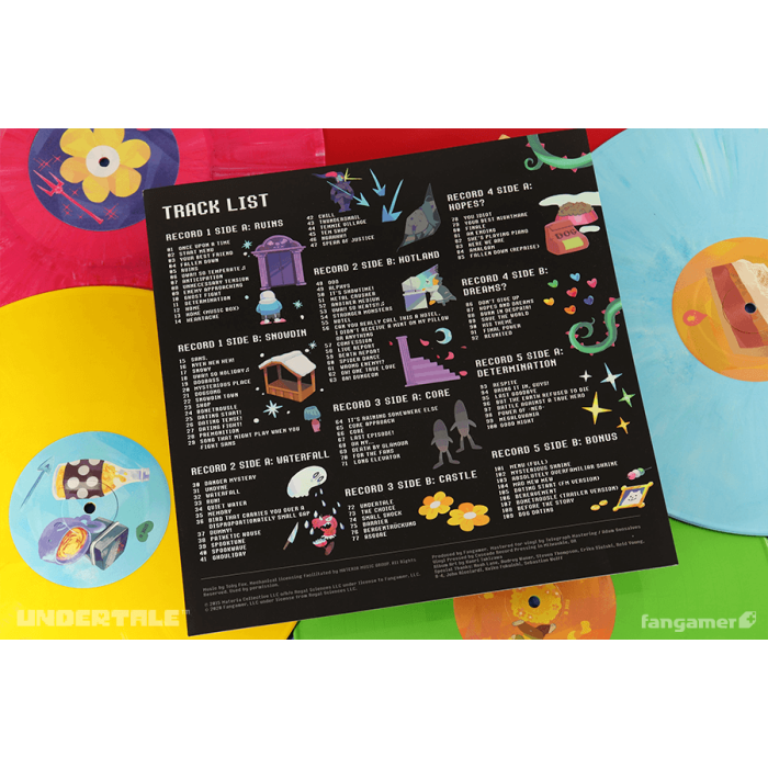 Винил: UNDERTALE Complete Vinyl Soundtrack Box Set от Fangamer в магазине GameBuy, номер фото: 13