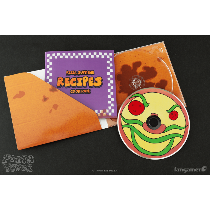 Audio CD и Кассеты: Pizza Tower (RichaadEB's Pizza Supreme CD) от Fangamer в магазине GameBuy, номер фото: 4