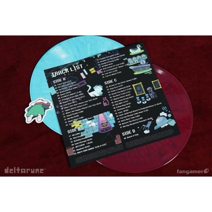 Винил: DELTARUNE Chapter 2 Vinyl Soundtrack от Fangamer в магазине GameBuy, номер фото: 8