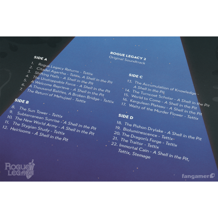 Винил: Rogue Legacy 2 Vinyl Soundtrack от Fangamer в магазине GameBuy, номер фото: 6