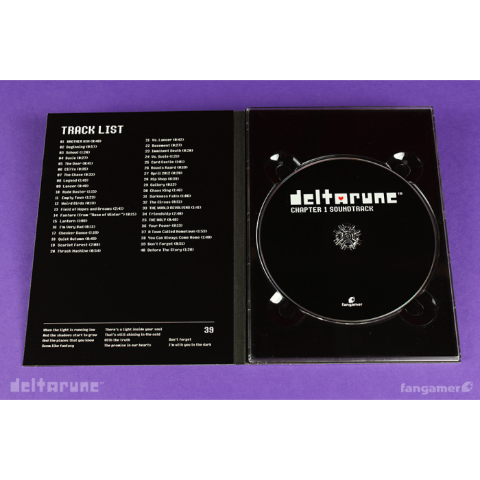 Audio CD та Касети: DELTARUNE (Chapter 1 CD Soundtrack) від Fangamer у магазині GameBuy, номер фото: 2