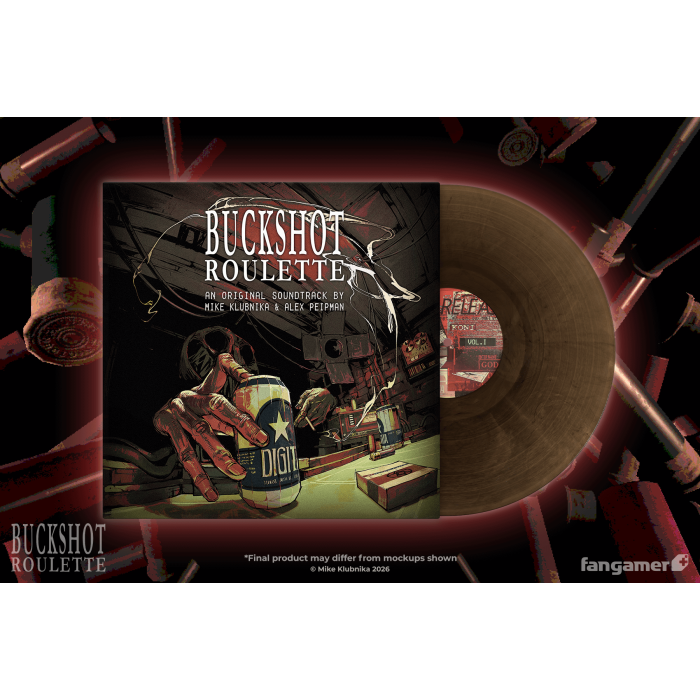 Вініл: Buckshot Roulette (Buckshot Roulette Vinyl Soundtrack) від Fangamer у магазині GameBuy