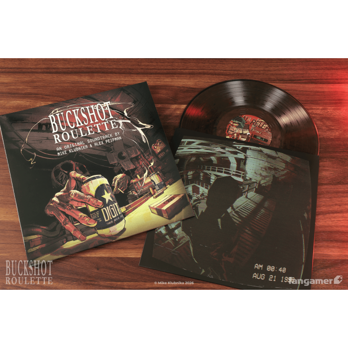 Вініл: Buckshot Roulette (Buckshot Roulette Vinyl Soundtrack) від Fangamer у магазині GameBuy, номер фото: 2