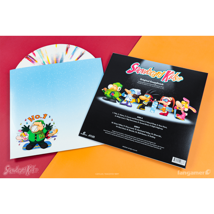 Винил: Snowboard Kids Vinyl Soundtrack от Fangamer в магазине GameBuy, номер фото: 3