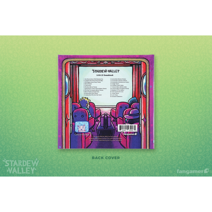 Audio CD и Кассеты: Stardew Valley 1.4 & 1.5 CD Soundtrack от Fangamer в магазине GameBuy, номер фото: 1