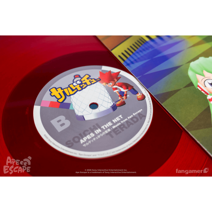 Вініл: Ape Escape (Soichi Terada: Apes in the Net (2025 Edition)) від Fangamer у магазині GameBuy, номер фото: 6