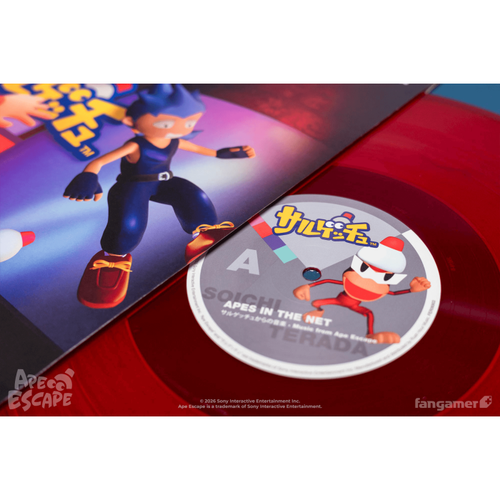 Вініл: Ape Escape (Soichi Terada: Apes in the Net (2025 Edition)) від Fangamer у магазині GameBuy, номер фото: 7