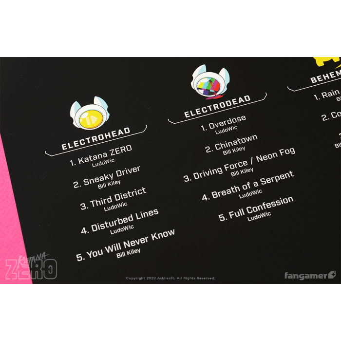 Вініл: Katana ZERO Vinyl Soundtrack від Fangamer у магазині GameBuy, номер фото: 11