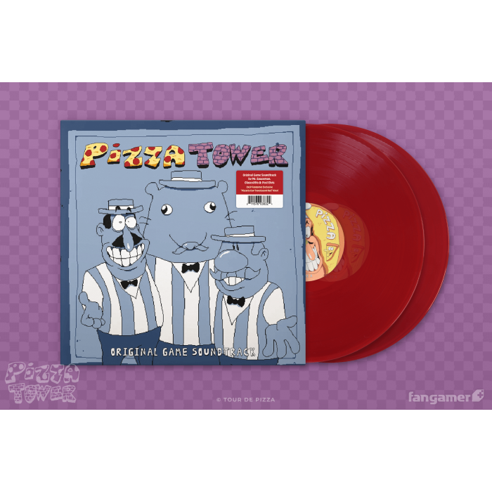 Винил: Pizza Tower (Pizza Tower Vinyl Soundtrack) от Fangamer в магазине GameBuy