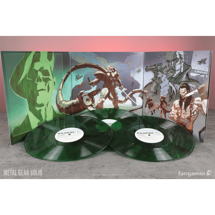 Винил: METAL GEAR SOLID (Metal Gear Solid 2: Sons of Liberty – Original Video Game Soundtrack 3XLP) от Fangamer в магазине GameBuy, номер фото: 3