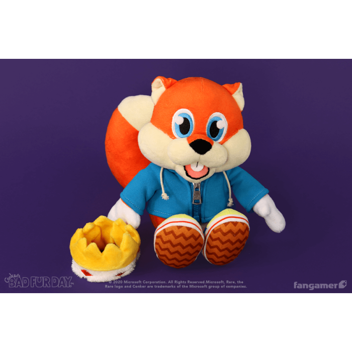 Мягкие и Плюшевые Игрушки: Плюшевая мягкая игрушка Conker (Conker Talking Plush) от Fangamer в магазине GameBuy, номер фото: 1