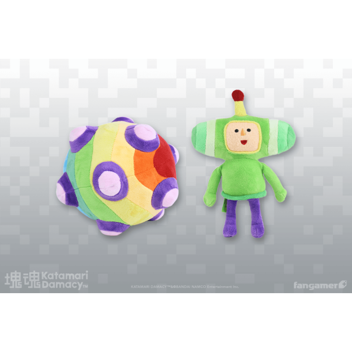 Мягкие и Плюшевые Игрушки: Плюшевая мягкая игрушка Katamari Damacy (The Prince and Katamari Ball Plush) от Fangamer в магазине GameBuy