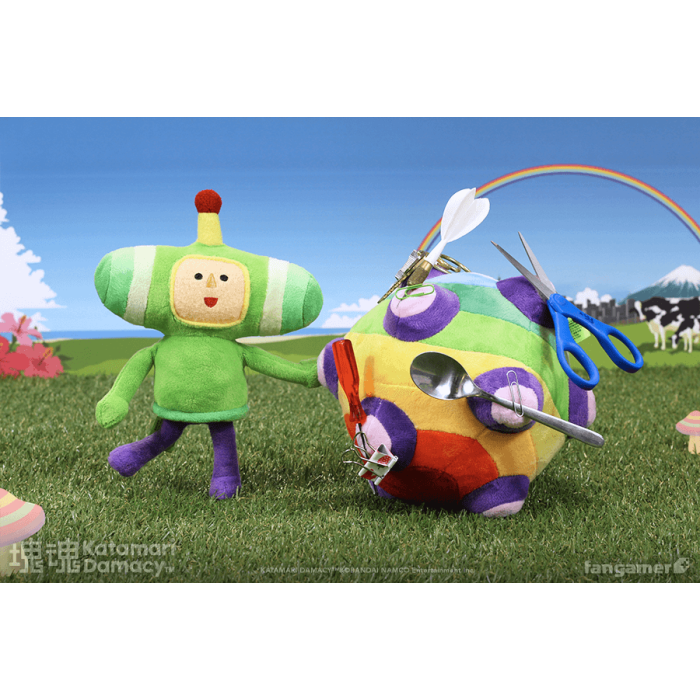 Мягкие и Плюшевые Игрушки: Плюшевая мягкая игрушка Katamari Damacy (The Prince and Katamari Ball Plush) от Fangamer в магазине GameBuy, номер фото: 3