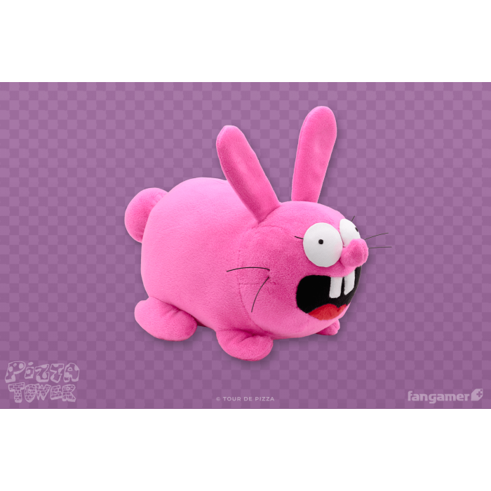 Мягкие и Плюшевые Игрушки: Плюшевая мягкая игрушка Pizza Tower (Noisette Rabbit Plush) от Fangamer в магазине GameBuy