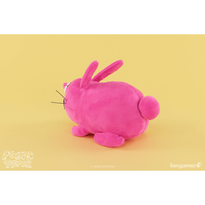 Мягкие и Плюшевые Игрушки: Плюшевая мягкая игрушка Pizza Tower (Noisette Rabbit Plush) от Fangamer в магазине GameBuy, номер фото: 3