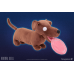 М'які та Плюшеві Іграшки: М'яка плюшева іграшка Animal Well (Wiener Dog Plush) від Fangamer у магазині GameBuy