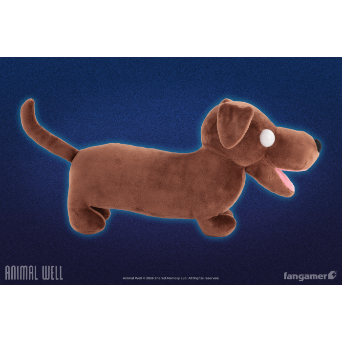 М'які та Плюшеві Іграшки: М'яка плюшева іграшка Animal Well (Wiener Dog Plush) від Fangamer у магазині GameBuy, номер фото: 1