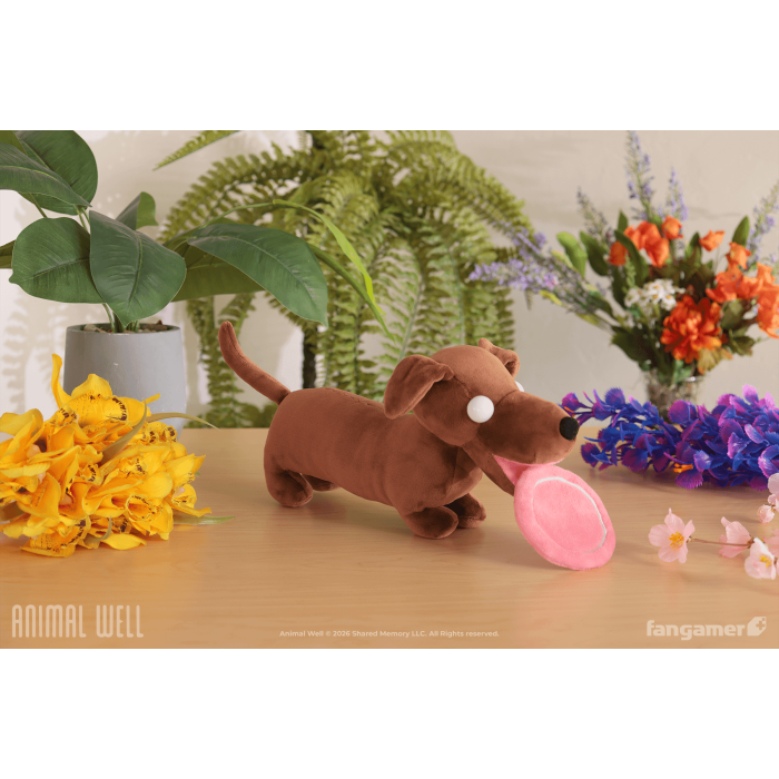 М'які та Плюшеві Іграшки: М'яка плюшева іграшка Animal Well (Wiener Dog Plush) від Fangamer у магазині GameBuy, номер фото: 3