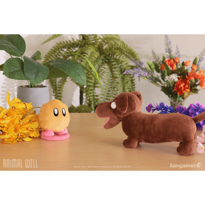 М'які та Плюшеві Іграшки: М'яка плюшева іграшка Animal Well (Wiener Dog Plush) від Fangamer у магазині GameBuy, номер фото: 4