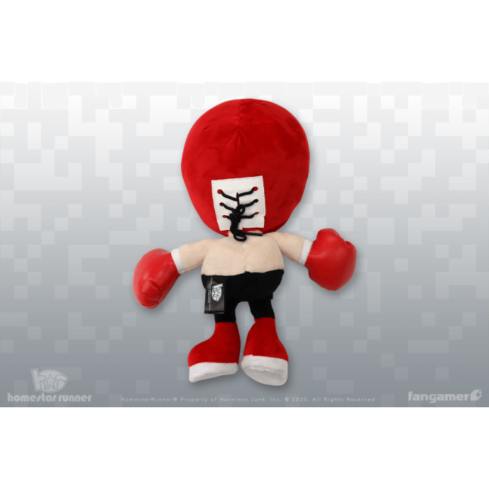 Мягкие и Плюшевые Игрушки: Плюшевая мягкая игрушка Homestar Runner (Strong Bad Talking Plush) от Fangamer в магазине GameBuy, номер фото: 1