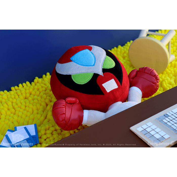 Мягкие и Плюшевые Игрушки: Плюшевая мягкая игрушка Homestar Runner (Strong Bad Talking Plush) от Fangamer в магазине GameBuy, номер фото: 5