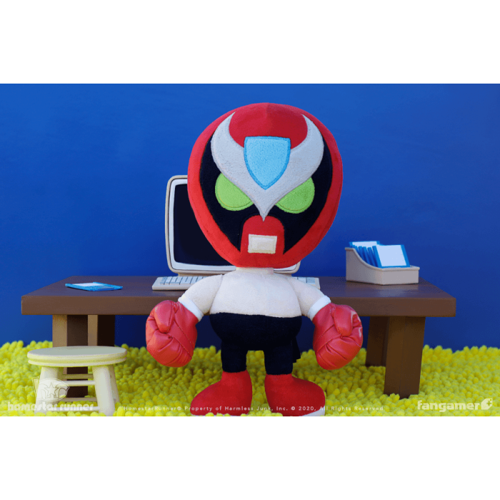 Мягкие и Плюшевые Игрушки: Плюшевая мягкая игрушка Homestar Runner (Strong Bad Talking Plush) от Fangamer в магазине GameBuy, номер фото: 6
