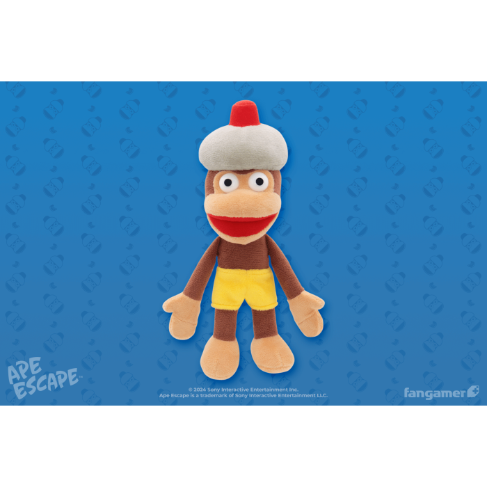 Мягкие и Плюшевые Игрушки: Плюшевая мягкая игрушка Ape Escape (Pipo Monkey Plush) от Fangamer в магазине GameBuy