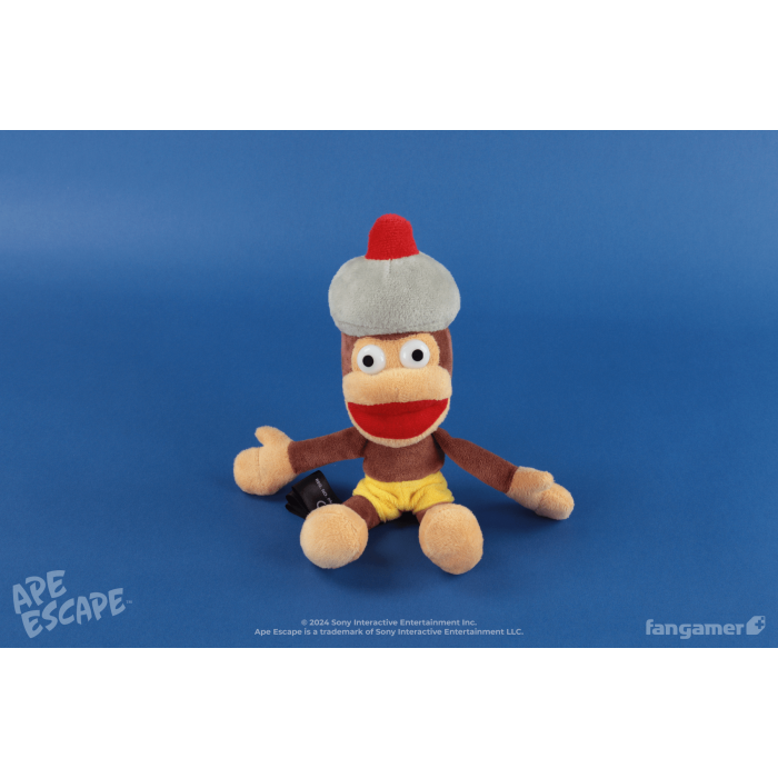 Мягкие и Плюшевые Игрушки: Плюшевая мягкая игрушка Ape Escape (Pipo Monkey Plush) от Fangamer в магазине GameBuy, номер фото: 1