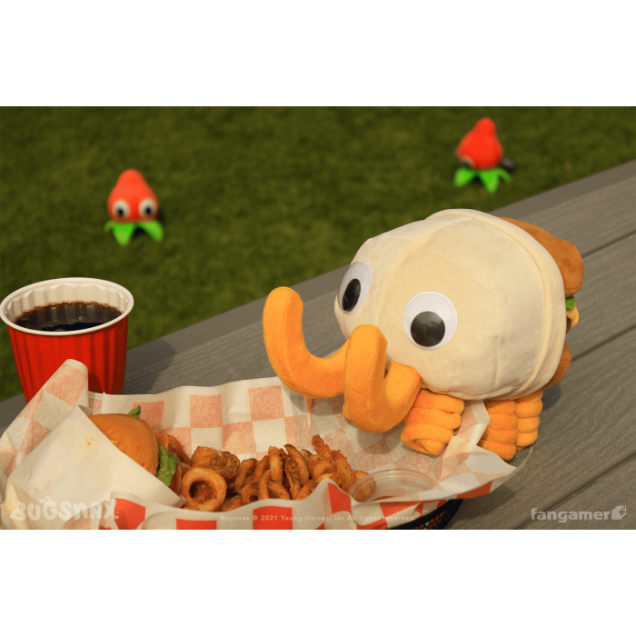 Мягкие и Плюшевые Игрушки: Плюшевая мягкая игрушка Bugsnax (Bunger Plush) от Fangamer в магазине GameBuy, номер фото: 3