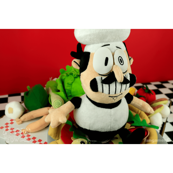 Мягкие и Плюшевые Игрушки: Плюшевая мягкая игрушка Pizza Tower (Peppino Plush) от Fangamer в магазине GameBuy, номер фото: 4