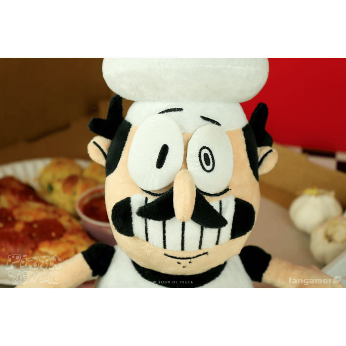 Мягкие и Плюшевые Игрушки: Плюшевая мягкая игрушка Pizza Tower (Peppino Plush) от Fangamer в магазине GameBuy, номер фото: 6
