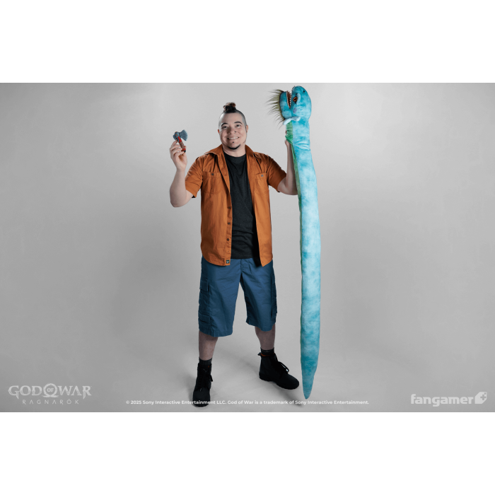 Мягкие и Плюшевые Игрушки: God of War (Jörmungandr Puppet Plush) от Fangamer в магазине GameBuy, номер фото: 2
